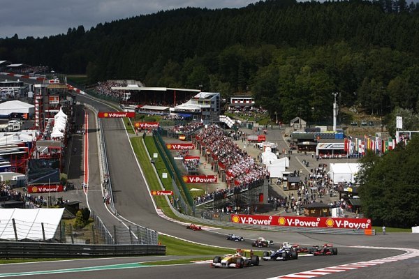 Okruh ve Spa-Francorchamps byl dnes dočasně zavřen Okruh ve Spa-Francorchamps byl dnes dočasně zavřen