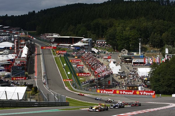 Okruh ve Spa-Francorchamps byl dnes dočasně zavřen