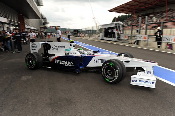 Nejspokojenější půjde na oběd Nick Heidfeld