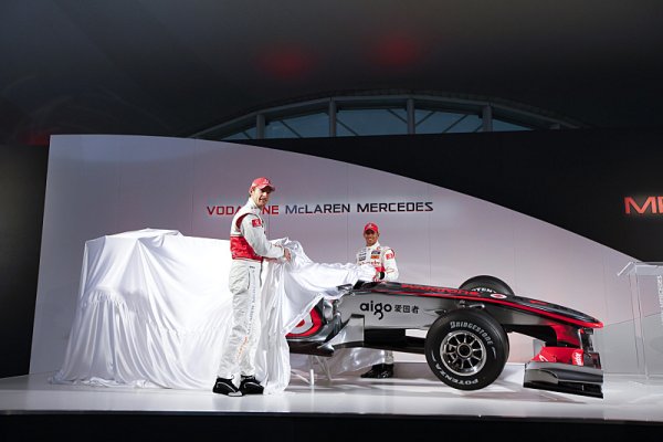 McLaren v Newbury odhalil svůj monopost pro rok 2010