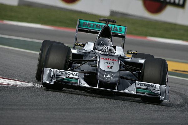 Schumacher požádal o prohození čísel s Rosbergem