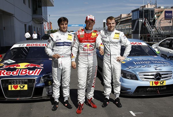 Ekström v závěru zdolal Spenglera a odstartuje z pole position Ekström v závěru zdolal Spenglera a odstartuje z pole position