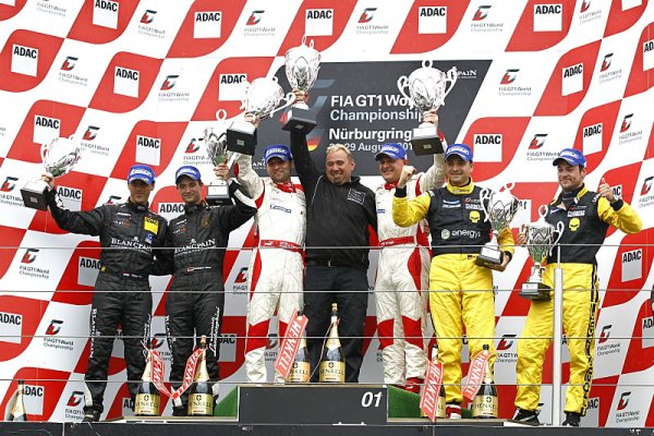GT1 – Enge na Nürburgringu vítězí v kvalifikačním závodě
