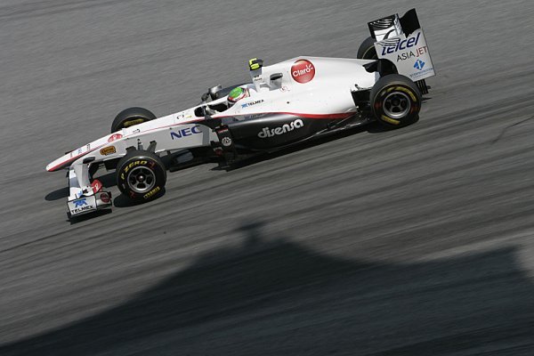 Sauber už napodruhé první letošní body získal