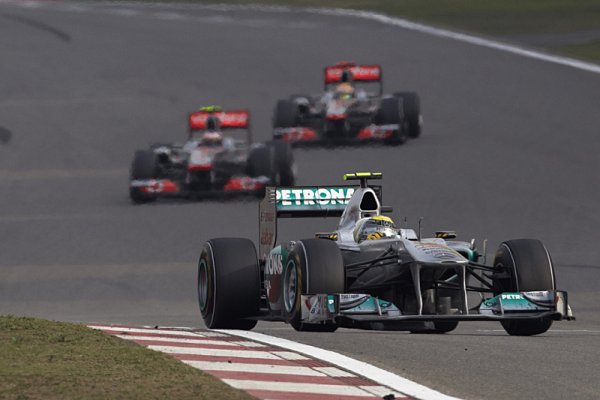 Rosberg si z Číny bere pouze pozitiva