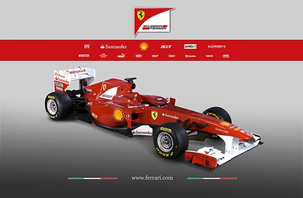 Ferrari představilo svůj vůz pro sezónu 2011