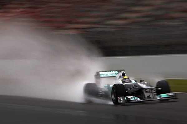 Předsezónní testy zakončil nejrychlejším časem Rosberg