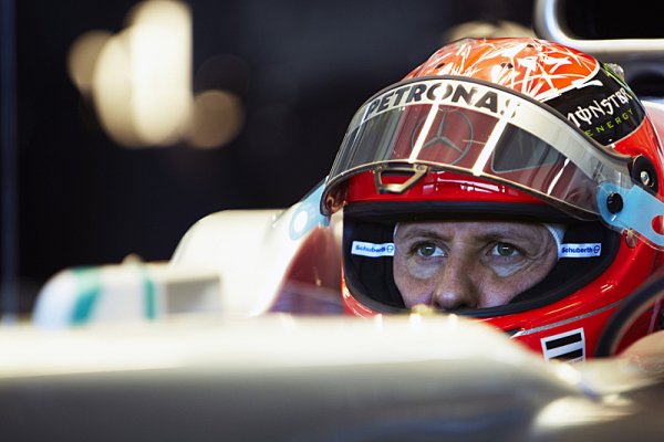 Schumacher povzbuzen aktuální formou Mercedesu