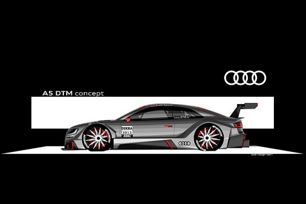 Audi ukázalo světu koncept svého vozu DTM pro rok 2012