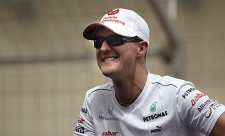 Schumacher vykazuje povzbudivé známky zlepšení