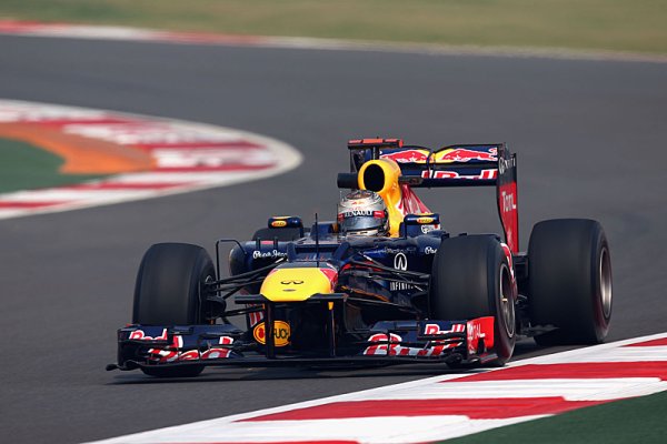 Vettel nejrychlejší v úvodním indickém tréninku