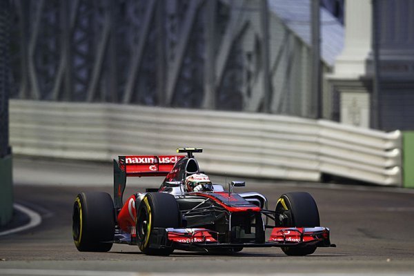 Hamilton zajistil McLarenu již čtvrtou pole position v řadě Hamilton zajistil McLarenu již čtvrtou pole position v řadě
