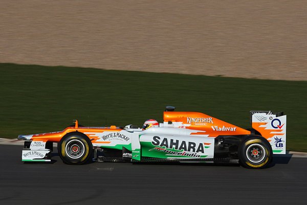 Paul di Resta poprvé vyzkoušel VJM05