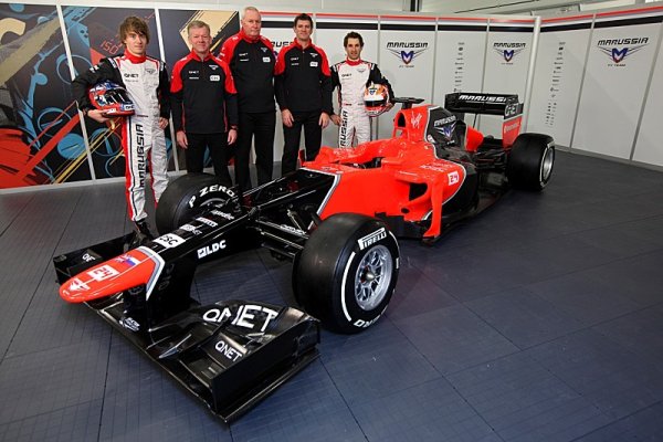 Marussia na Silverstonu představila letošní MR01