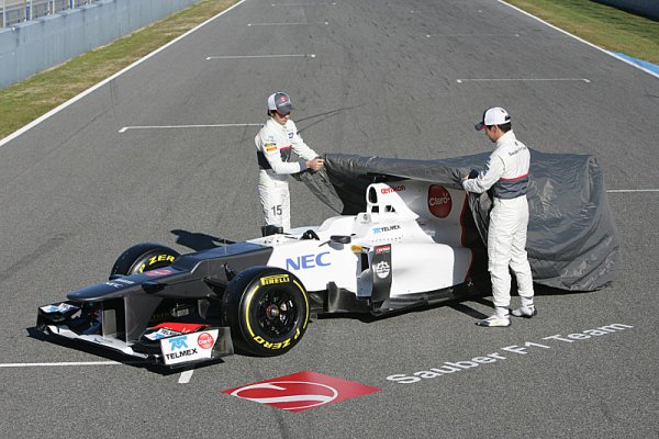 Sauber odhalí svůj nový vůz začátkem února