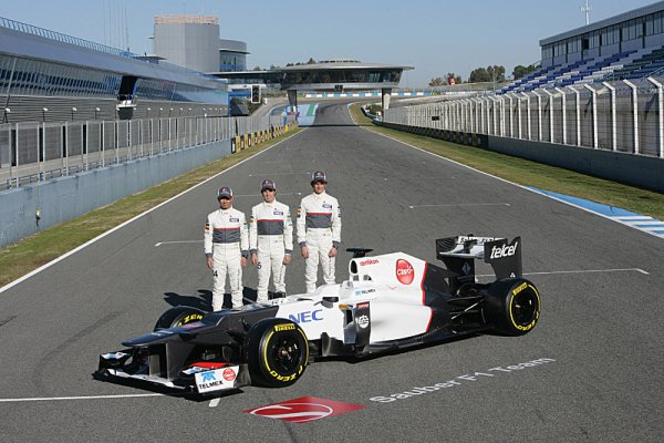Sauber v Jerezu prezentoval letošní C31
