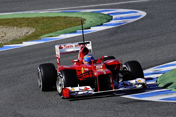 Alonso na závěr testů v Jerezu vyšvihl Ferrari do čela