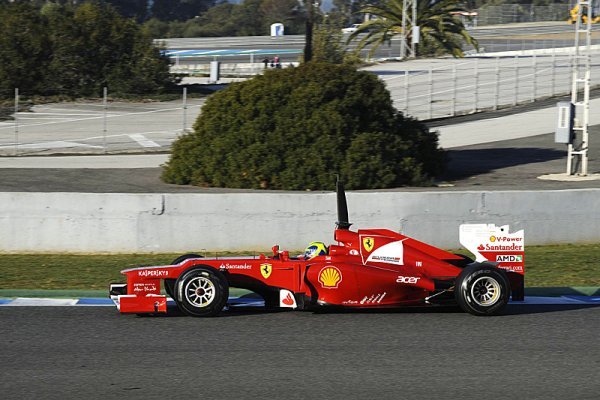 Ferrari je s prvním dnem testů spokojené