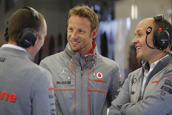 Button nepřemýšlí o tom, že by odešel z McLarenu Button nepřemýšlí o tom, že by odešel z McLarenu