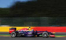 Odpoledne opanoval Red Bull, Vettel před Webberem