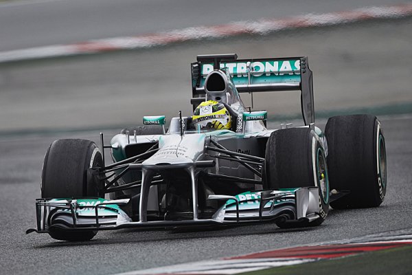 Předsezónní testy zkompletoval nejrychlejším časem Rosberg