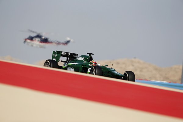 I Caterham CT05 trpí nadváhou