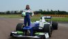 De Silvestro poprvé testovala vůz Formule 1