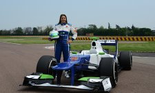 De Silvestro poprvé testovala vůz Formule 1
