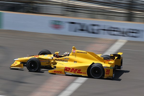 Hunter-Reay vítězí v Pocono, Montoya navýšil vedení