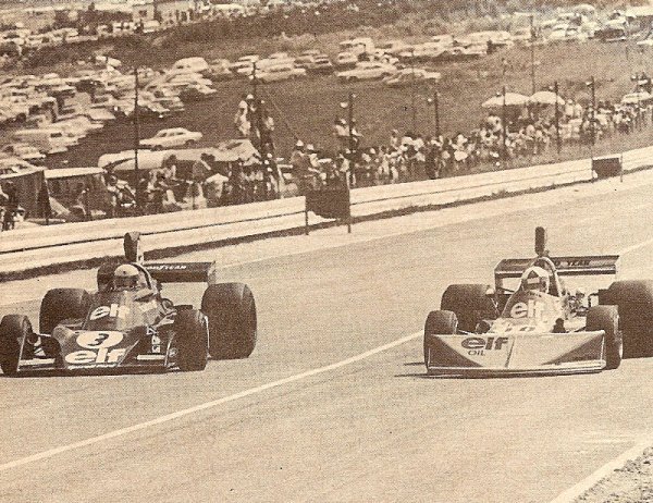 Jody Scheckter vyhrál svou domácí velkou cenu v Kyalami