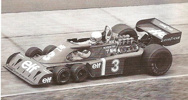 Šestikolový vůz formule 1 – myslí Ken Tyrrell tohle vážně?