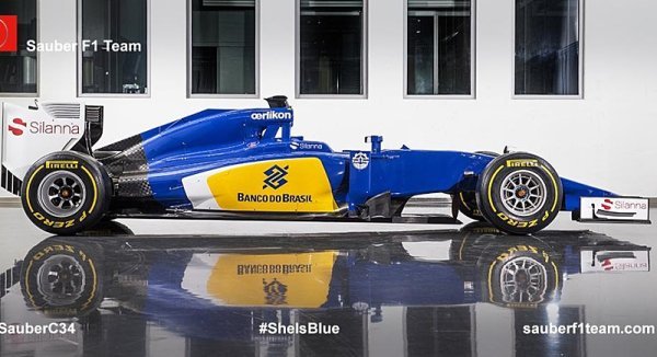 Sauber C34 odhalen