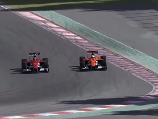 Verstappen použil předjížděcí manévr z videohry Verstappen použil předjížděcí manévr z videohry