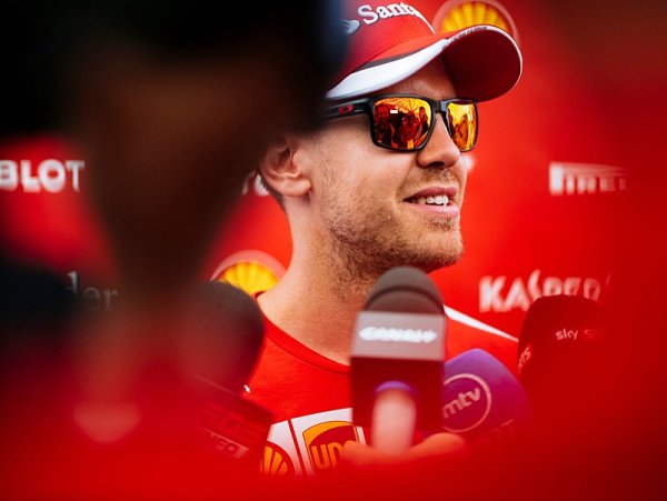 Vettel potěšen výkonem Ferrari