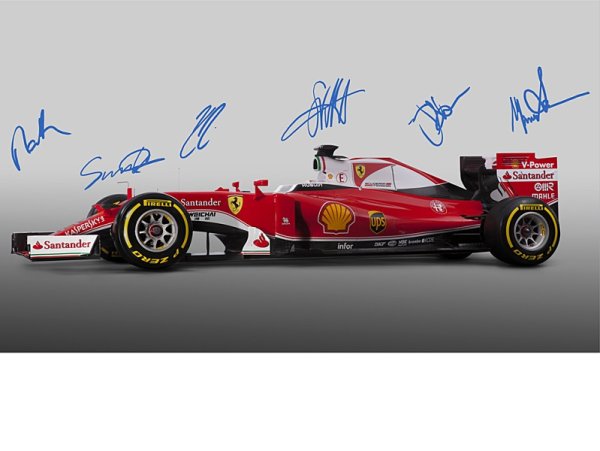 Ferrari ukázalo nový vůz SF16-H Ferrari ukázalo nový vůz SF16-H