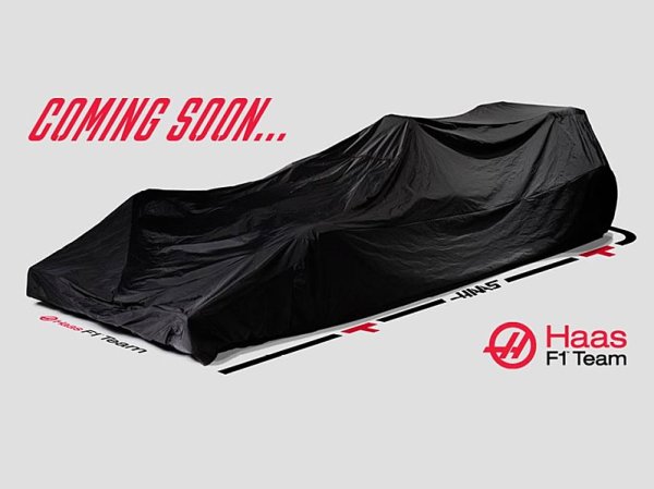 Také Haas již prozradil datum představení svého vozu
