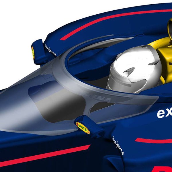 Red Bull ukázal svou alternativu halo