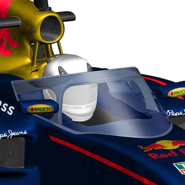  Red Bull zítra otestuje svůj ochranný oblouk