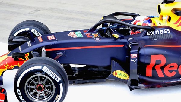 Red Bull dnes poprvé otestoval halo