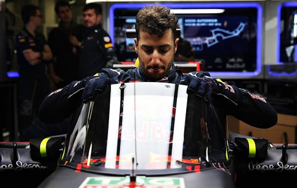Ricciardo o vlastnostech aeroscreenu