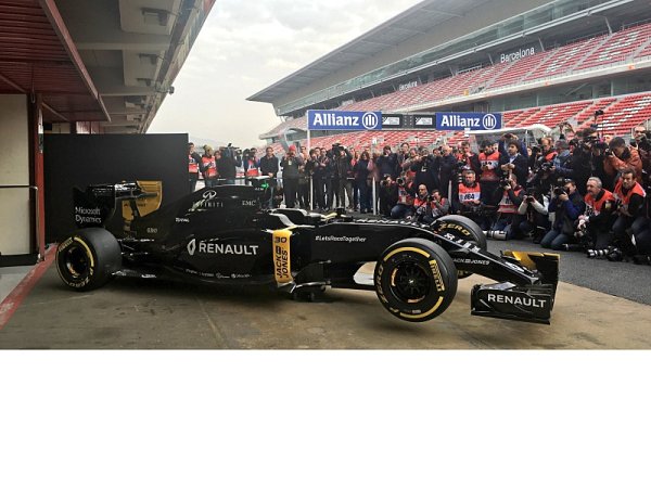 První vůz z dílny Renault Sport Formula One Team