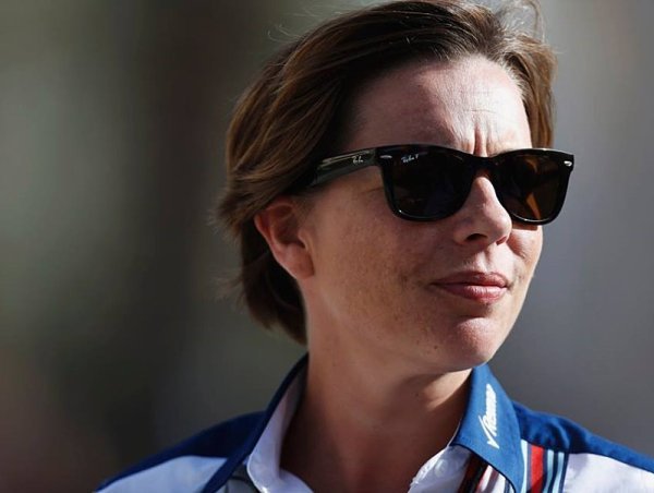 Claire Williams - holčička mezi velkými muži