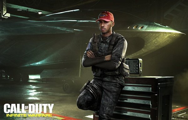 Lewis Hamilton bude jednou z postav nového Call of Duty