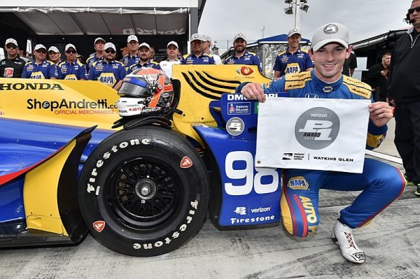 Rossi ve Watkins Glen získal první pole position v kariéře Rossi ve Watkins Glen získal první pole position v kariéře
