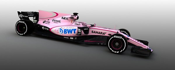 Force India je růžová! Force India je růžová!