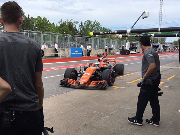 Alonso: McLaren je v Montrealu velmi, velmi dobrý
