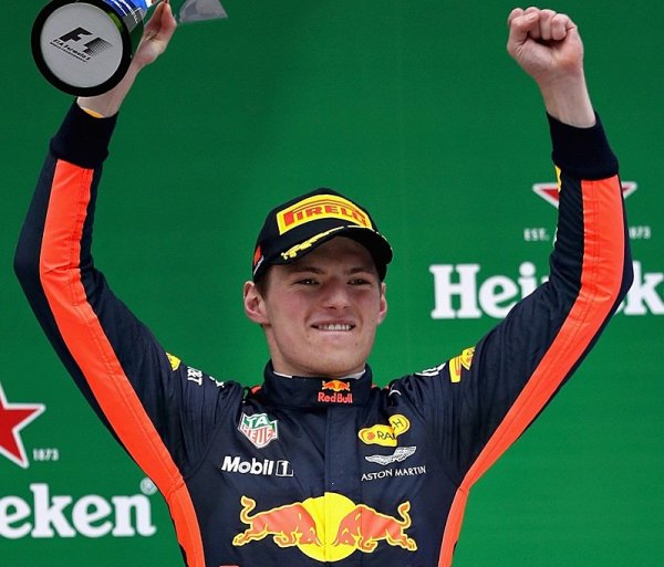 Verstappen se těší z nečekaného pódia