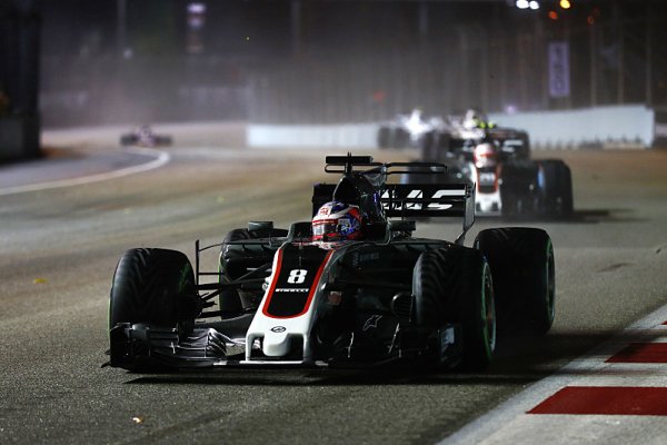 Grosjean na začátku závodu vůbec nic neviděl