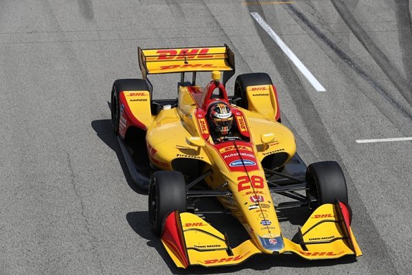 Odpoledne kraloval Ryan Hunter-Reay