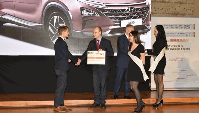 Vodíkový Hyundai Nexo obdržel titul ČEEP 2017